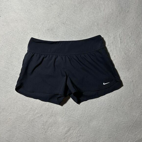 Nike Pants - Nike Women's Black and White Shorts